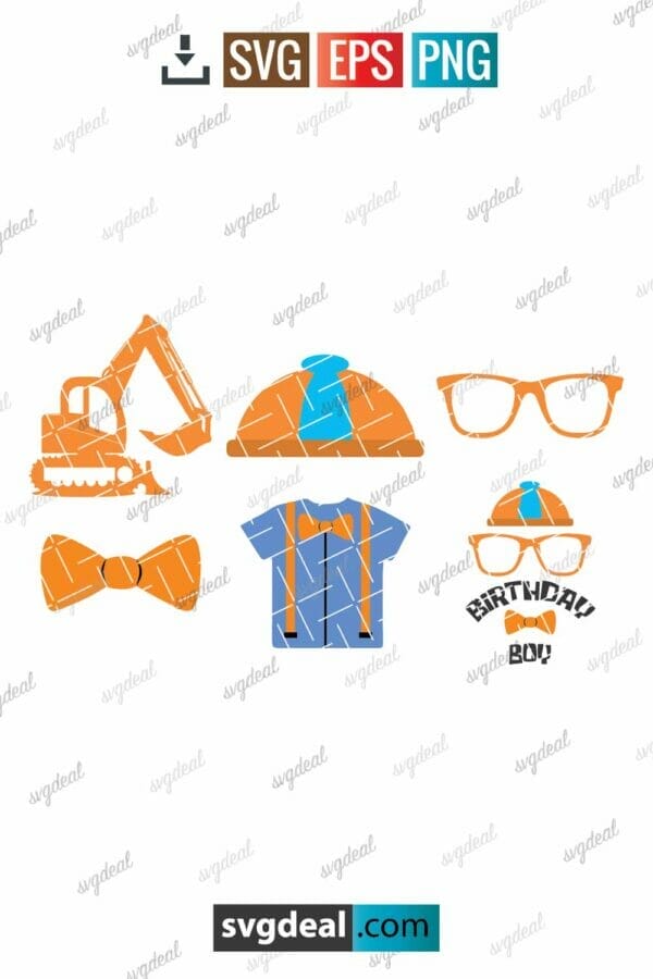 blippi svg bundle