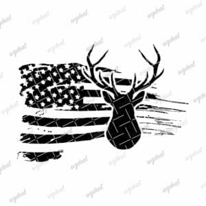 Buck Flag Svg