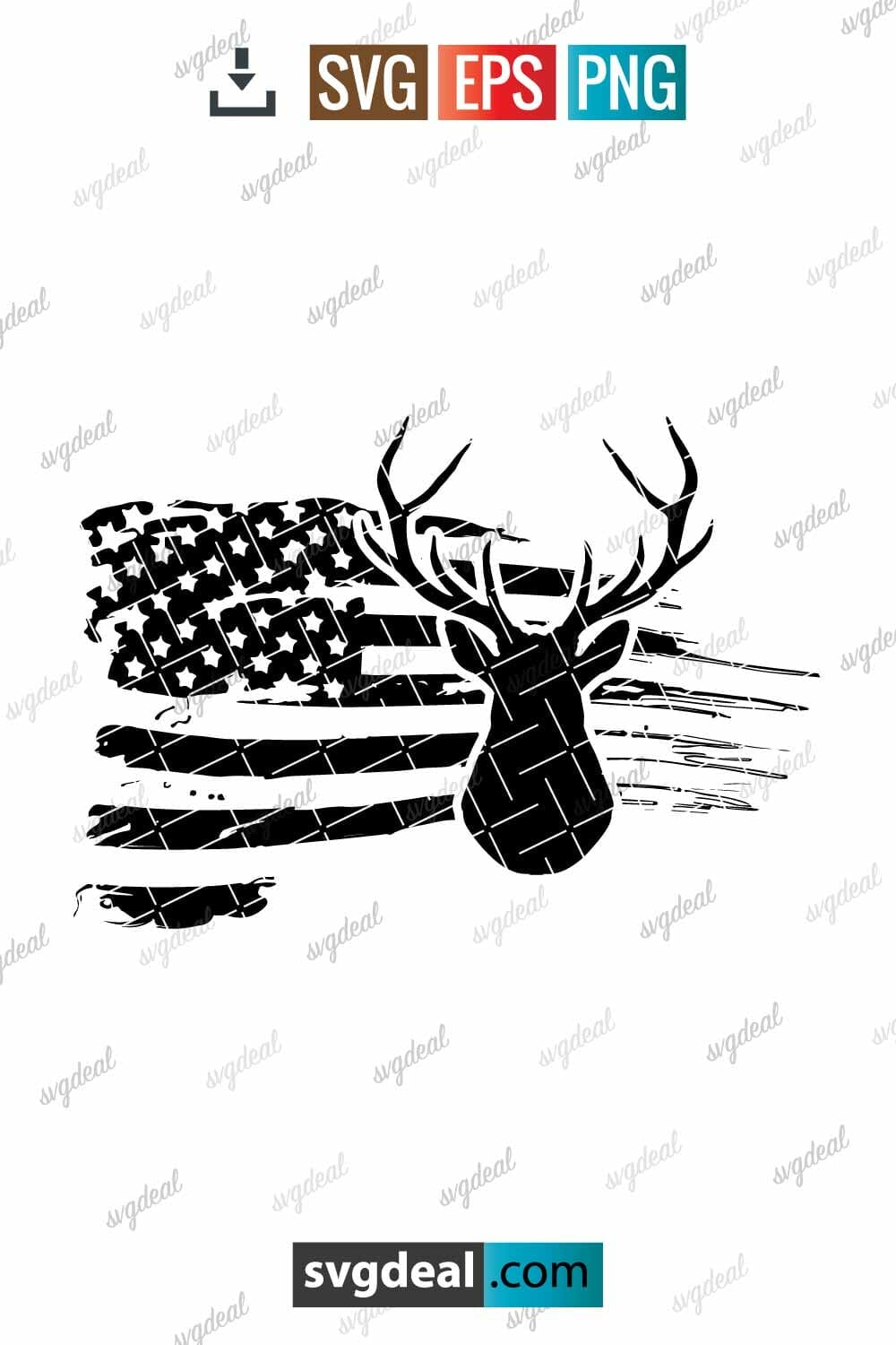 Buck Flag Svg - Free SVG Files