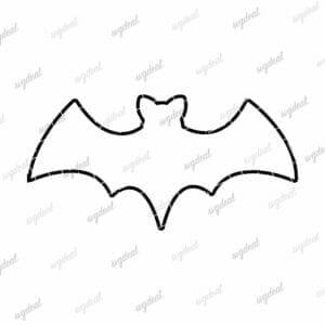 Bat Outline Svg