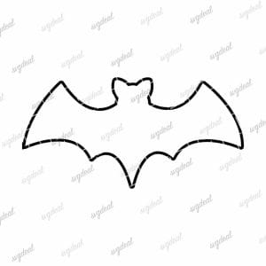 Bat Outline Svg