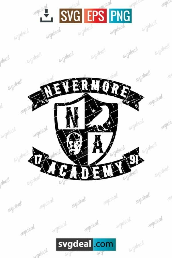Nevermore Academy Svg