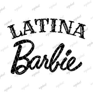 Latina Barbie Svg
