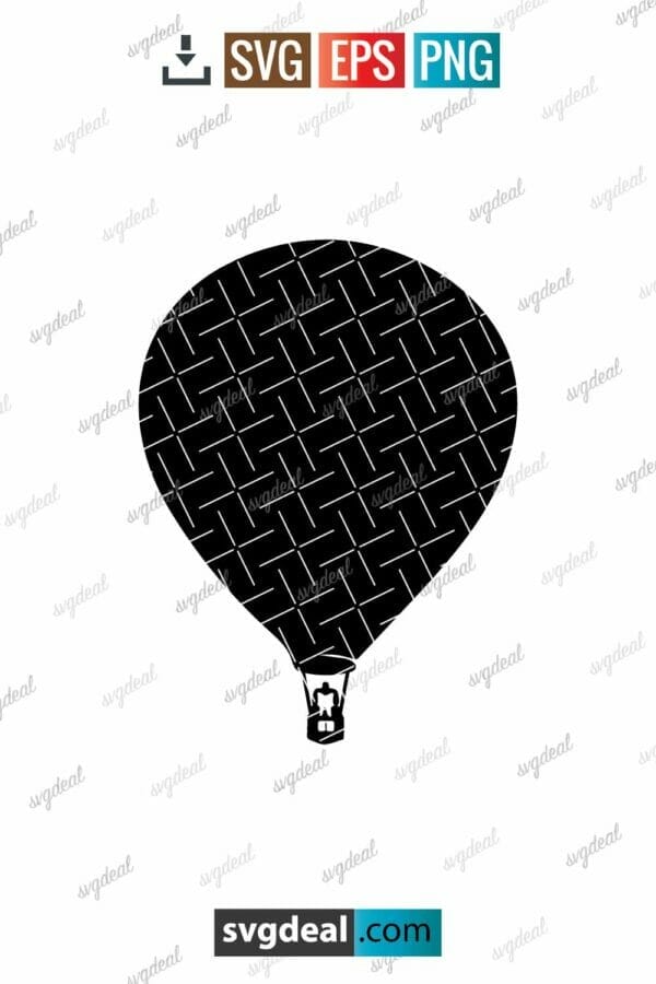 Hot Air Balloon Silhouette