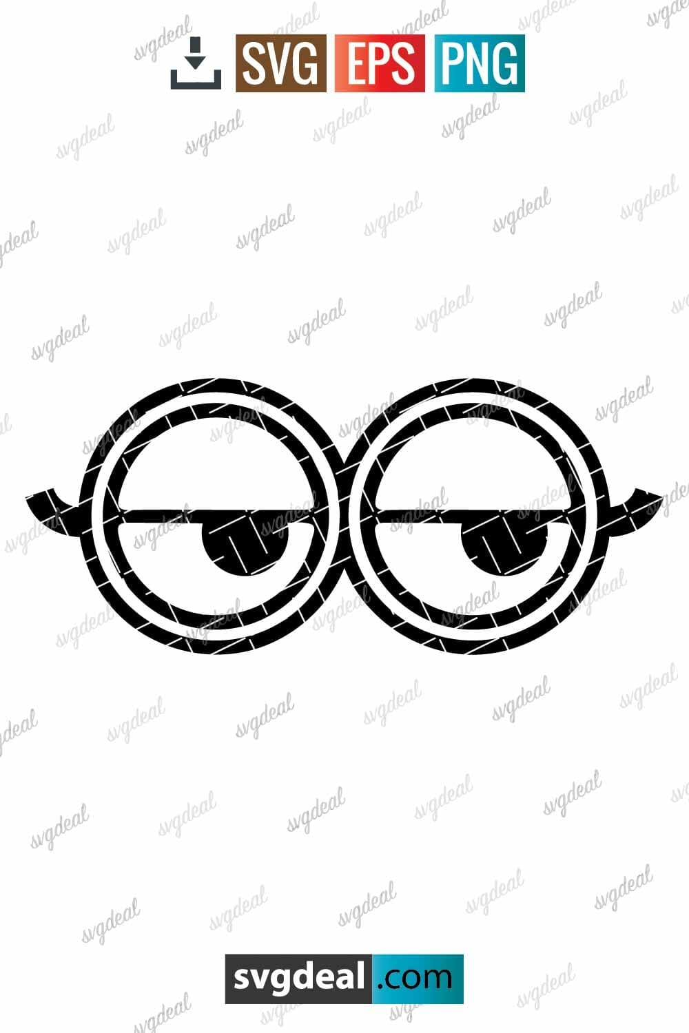 Minion Goggles Svg