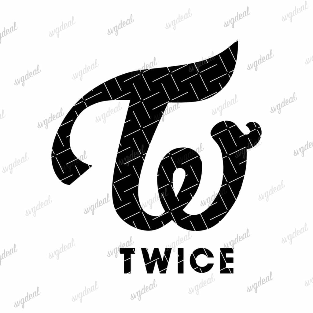 Twice Logo Svg, Kpop Logo SVG