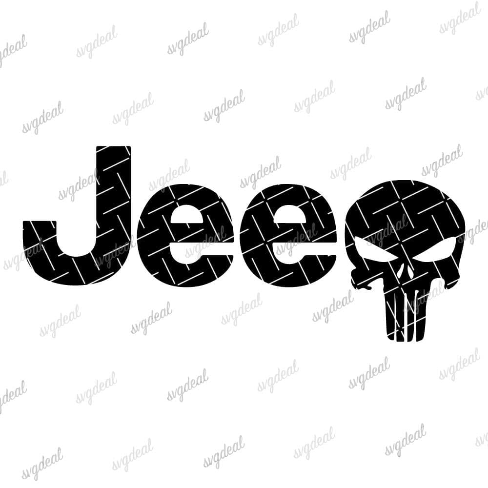 Jeep Punisher Svg