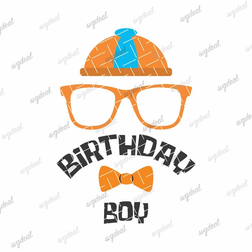 Blippi Birthday Shirt Svg