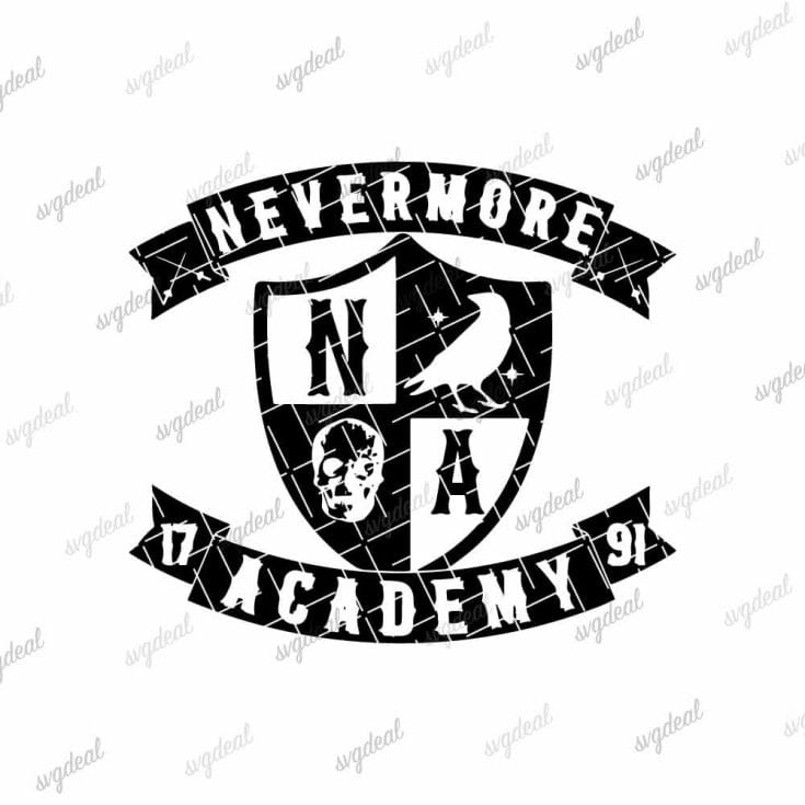 Nevermore Academy Svg