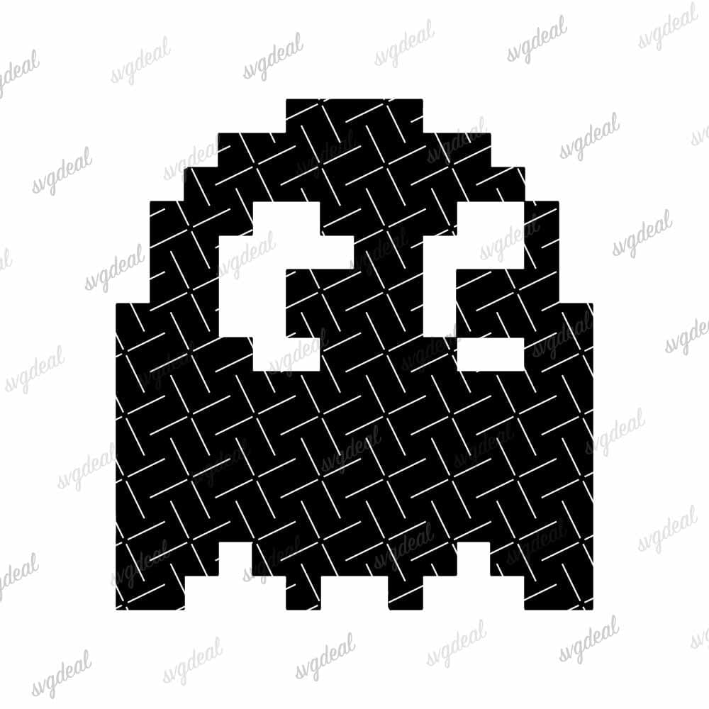 Pacman Ghost Svg