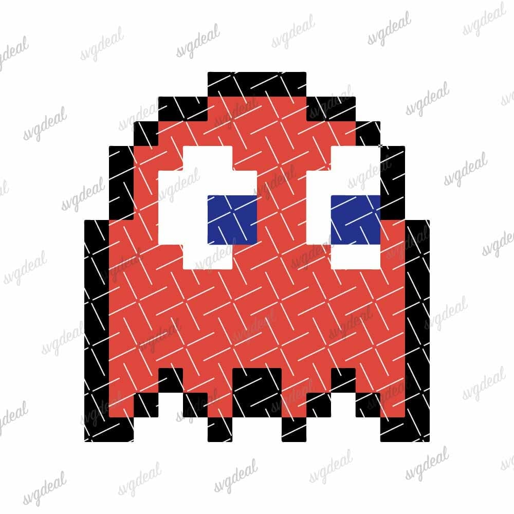 Pacman Ghost Svg Free