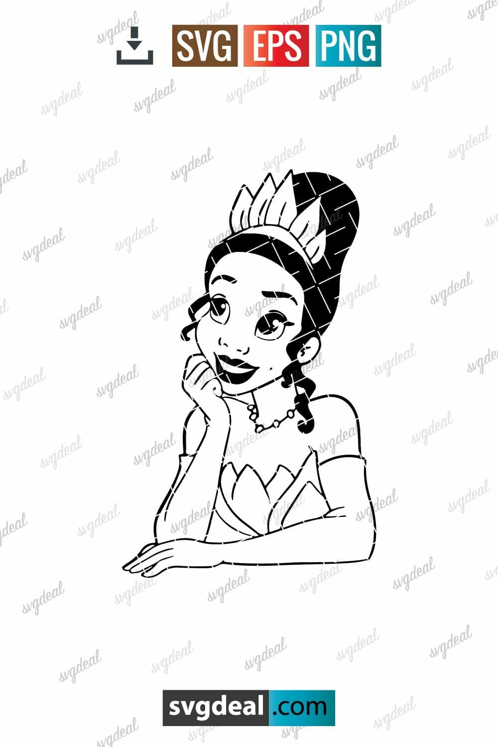 Princess And The Frog Svg - Free SVG Files