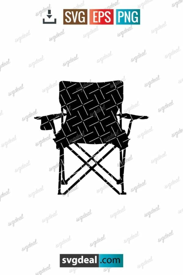 Camping Chair Svg