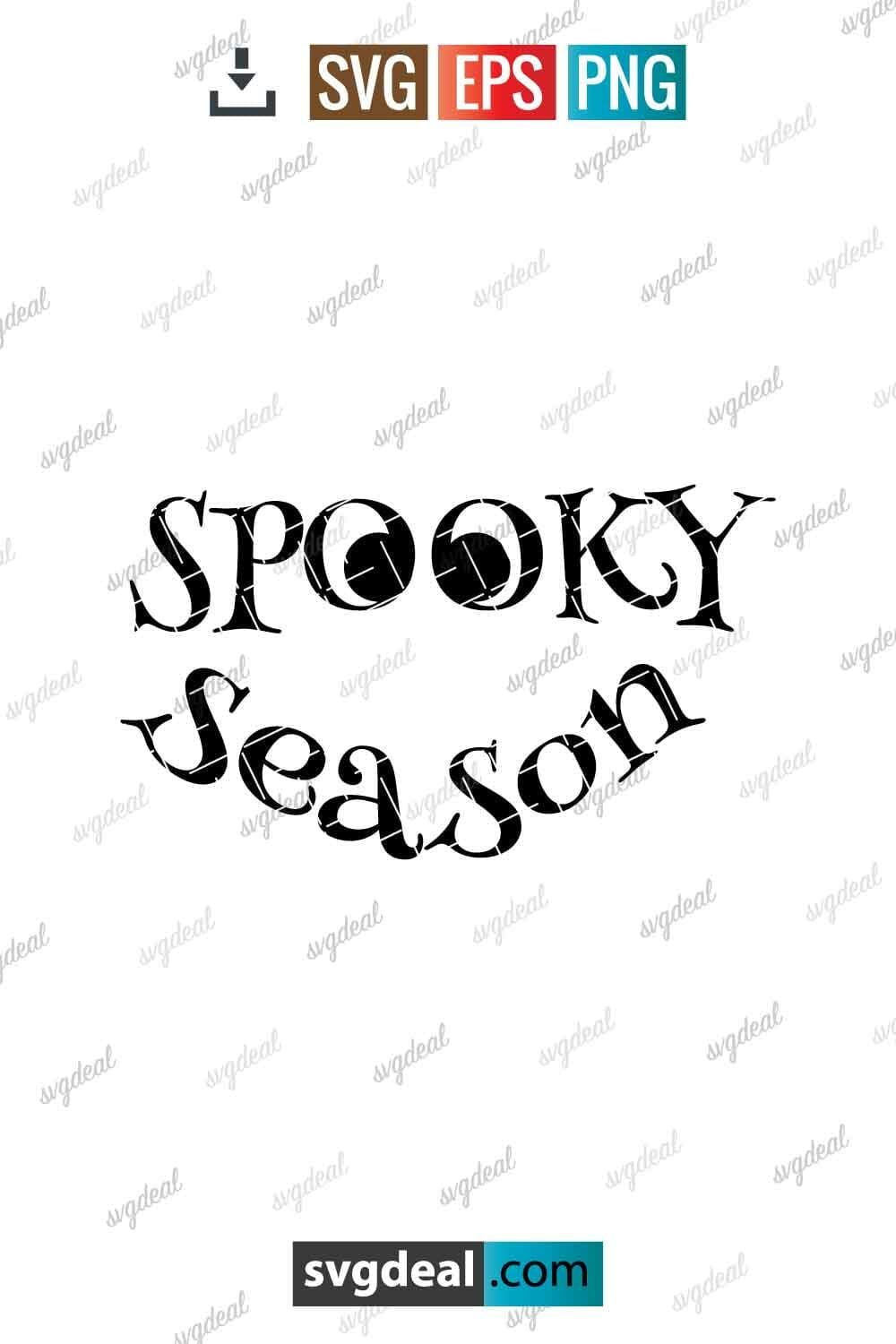 Free Spooky Season Svg - SVGDeal.com