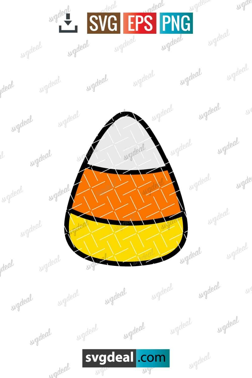 Free Candy Corn Svg - SVGDeal.com