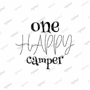 one happy camper svg