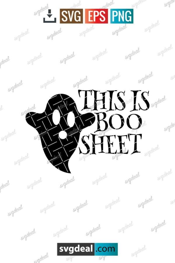 This Is Boo Sheet Svg