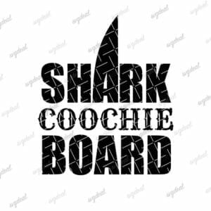 Shark Coochie Board Svg
