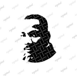 Martin Luther King Silhouette