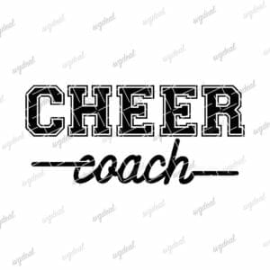 Cheer Coach Svg