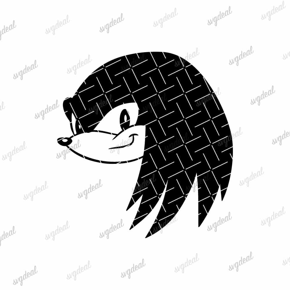 Sonic Knuckles Svg