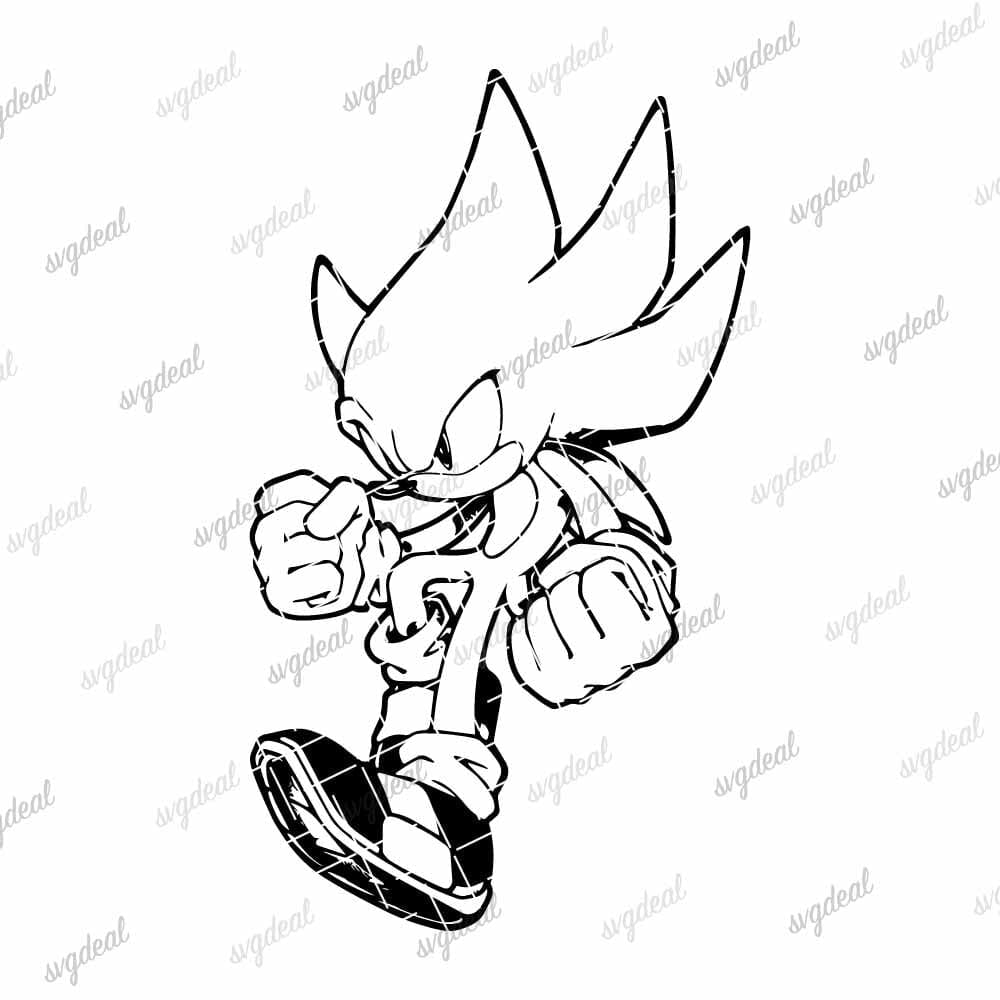 Super Sonic Svg