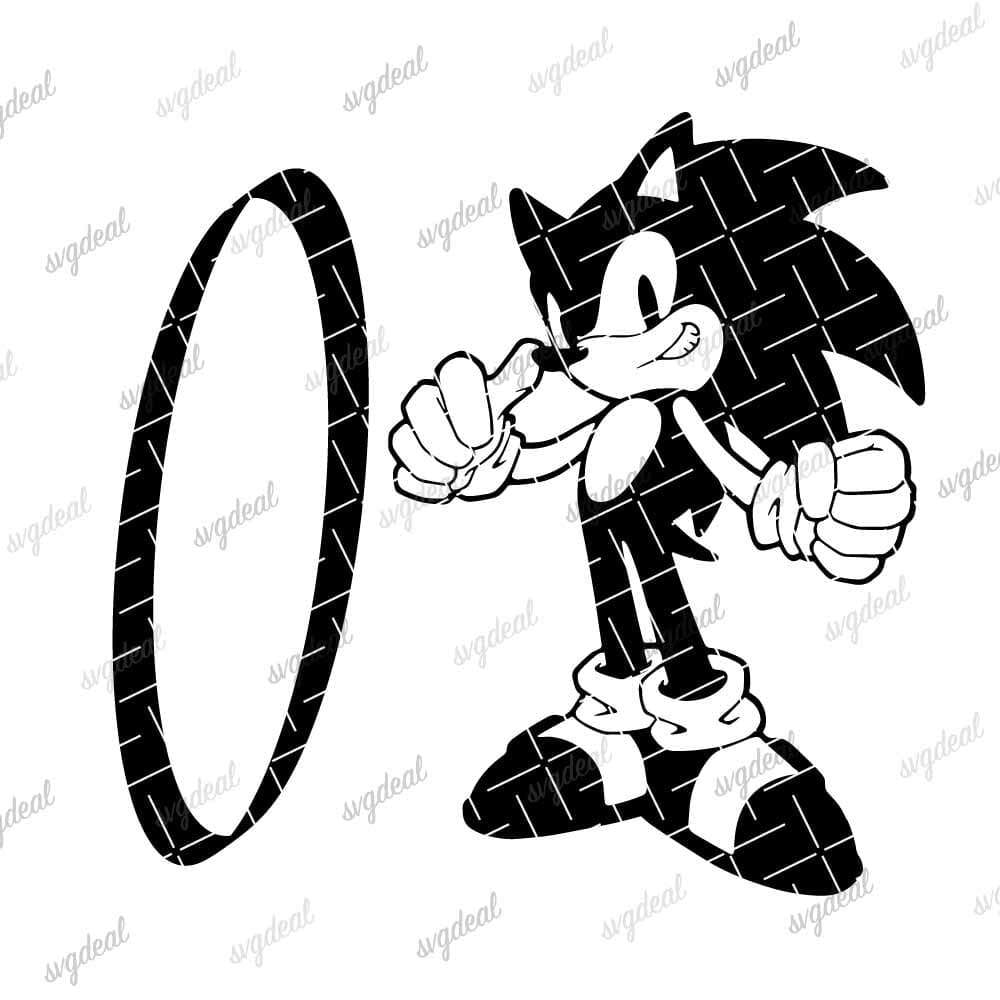 Sonic Rings Svg