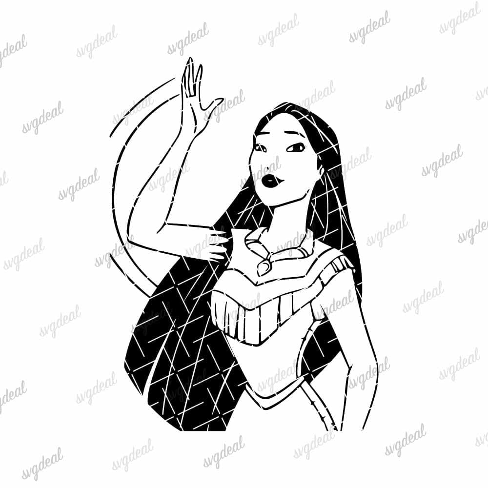 Pocahontas Svg