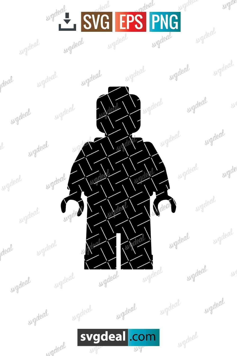 Free Lego Silhouette - SVGDeal.com