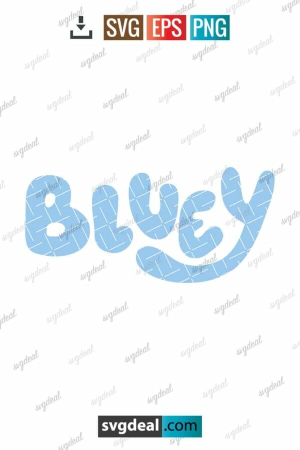 Bluey Logo Svg