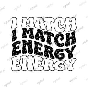 I Match Energy Svg