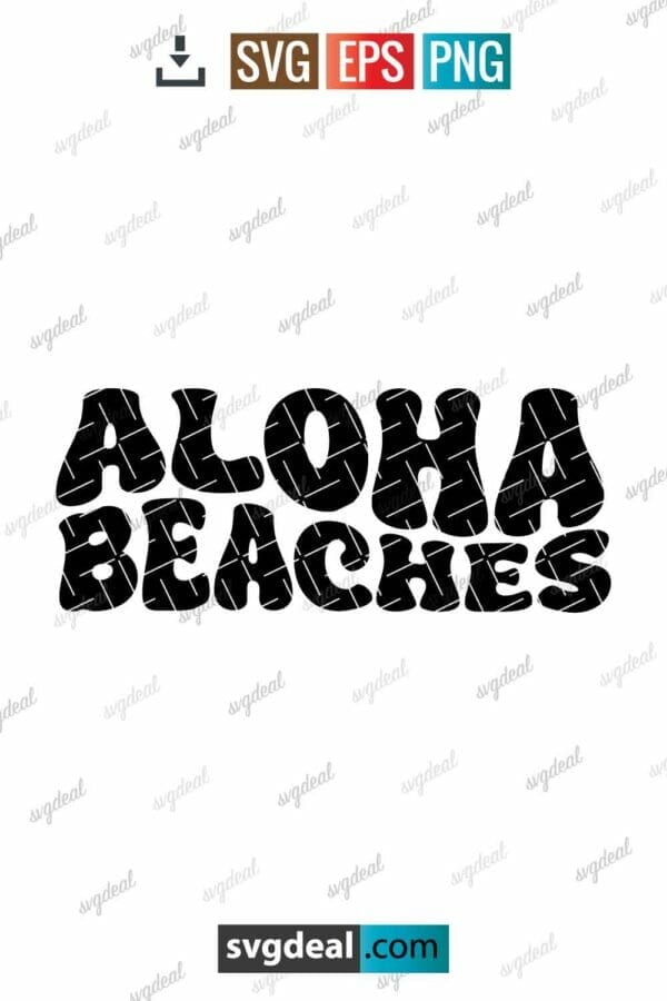 Aloha Beaches Svg