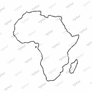 Africa Outline Svg