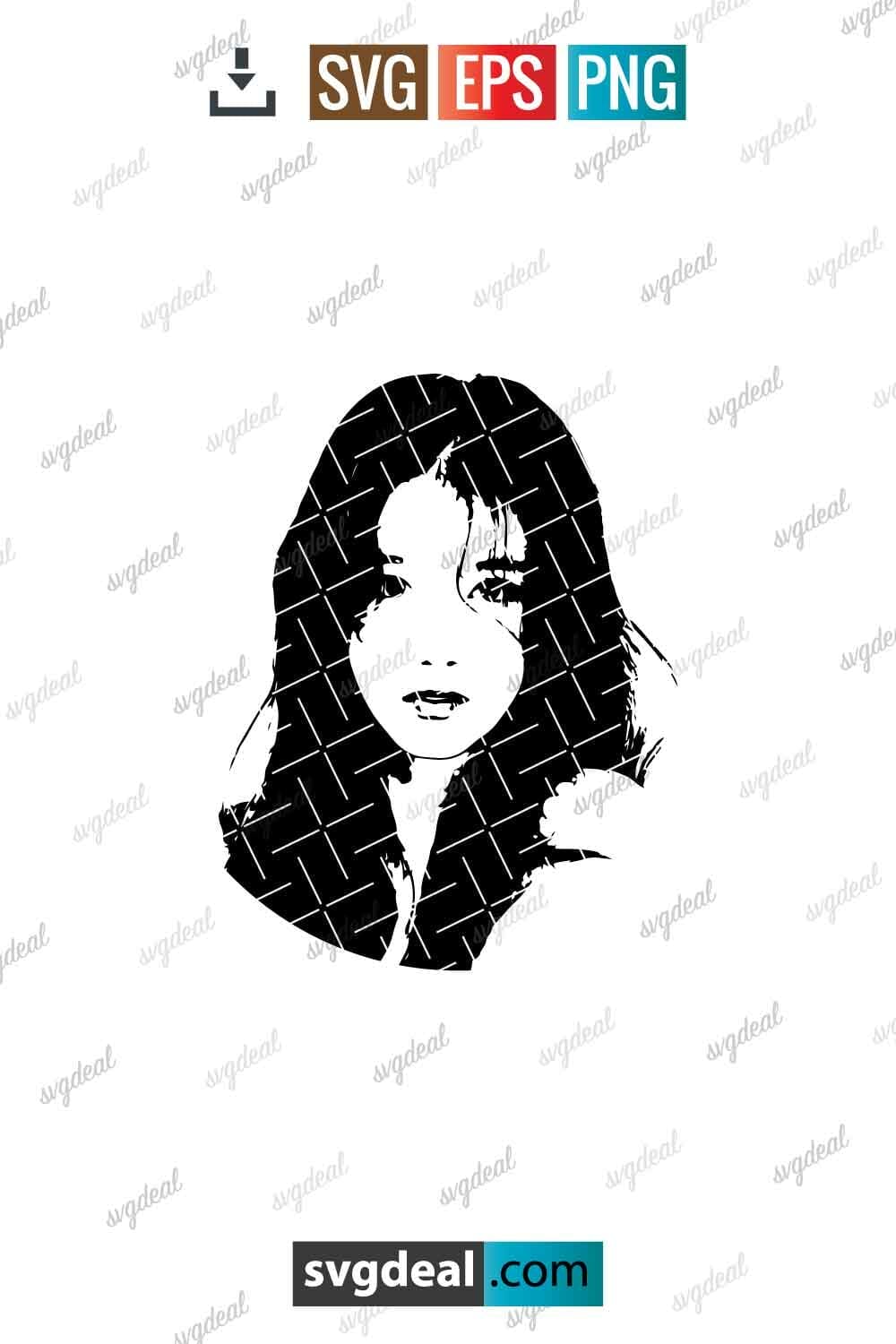 Free Minatozaki Sana Svg - SVGDeal.com