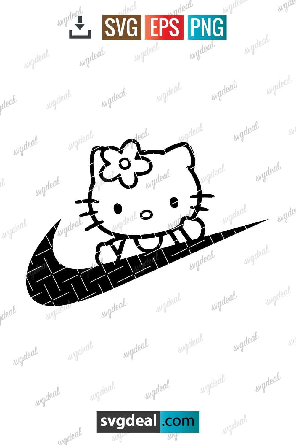 Hello Kitty Nike Png - Daily Free Premium Svg Files in 2023