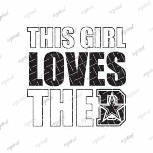 This Girls Loves The D Svg