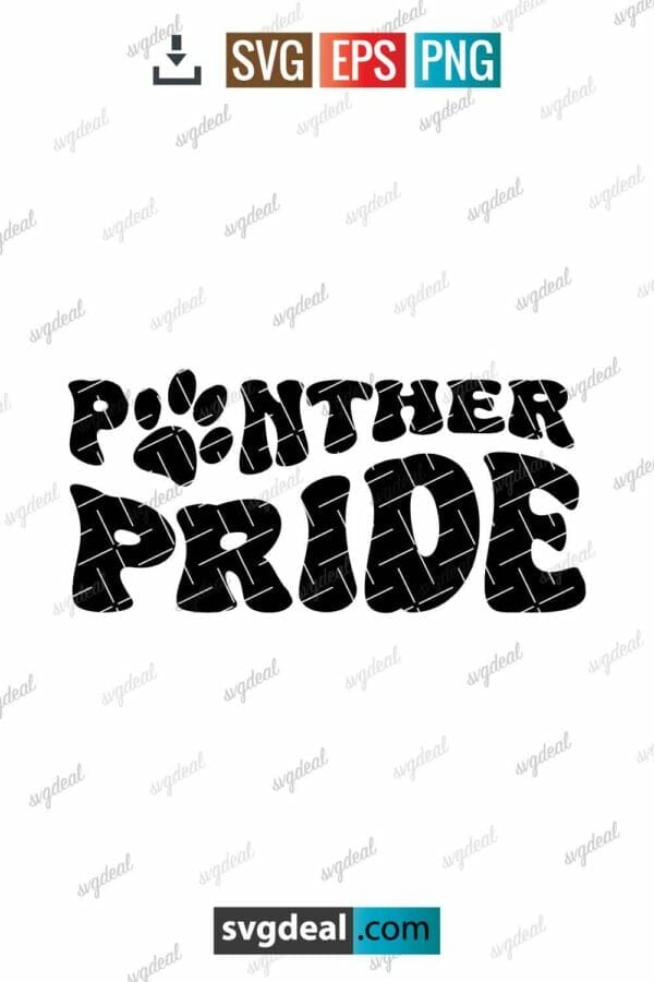 Panther Pride Svg