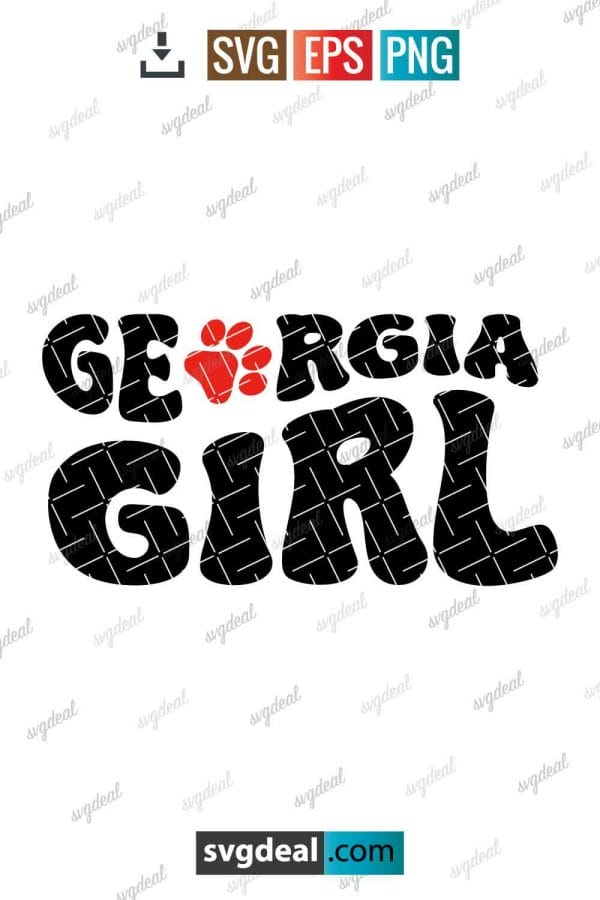 Georgia Girl Svg