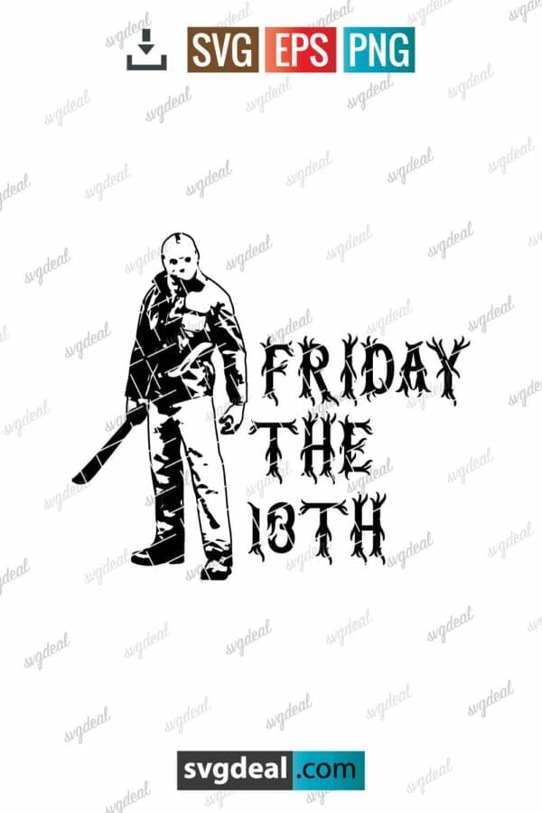 Friday The 13th Svg