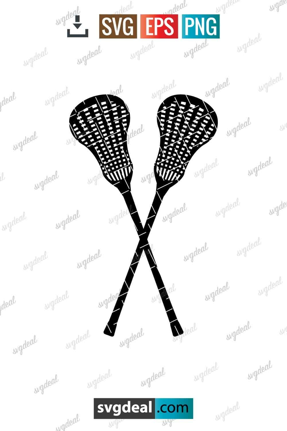 Free Lacrosse Stick Svg - SVGDeal.com