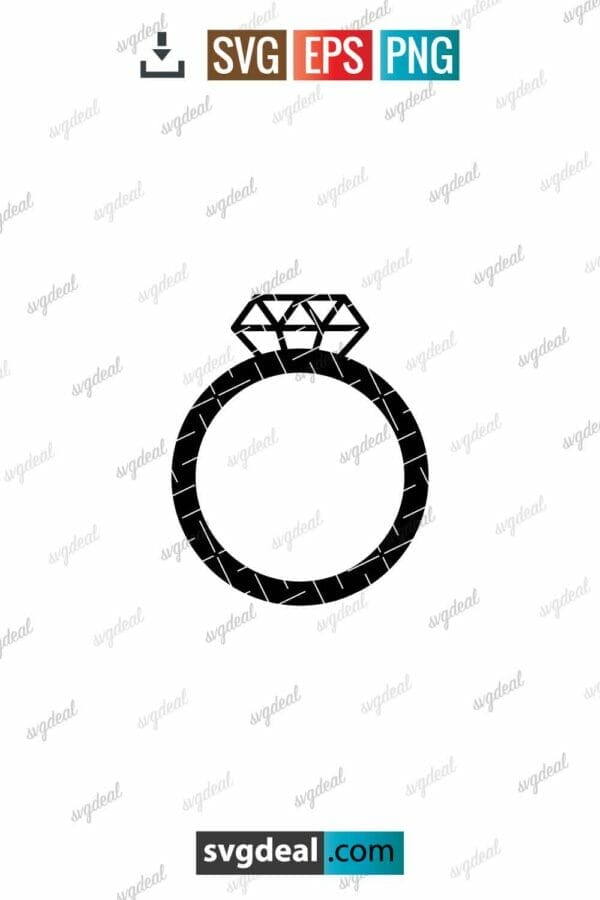 Engagement Ring Svg