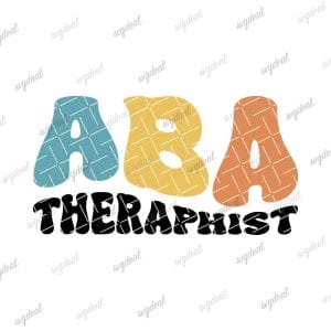 Aba Therapist Svg