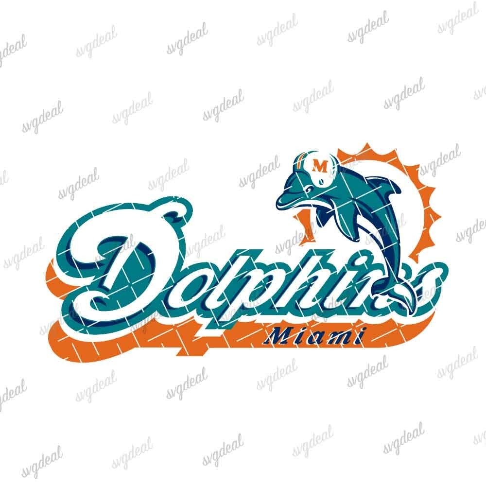 Dolphins Logo Svg