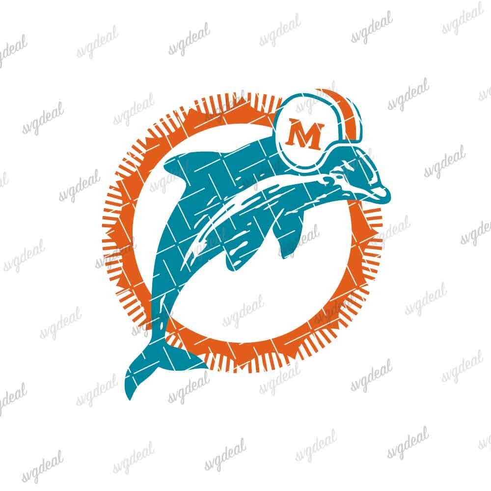 Miami Dolphins Logo Cricut