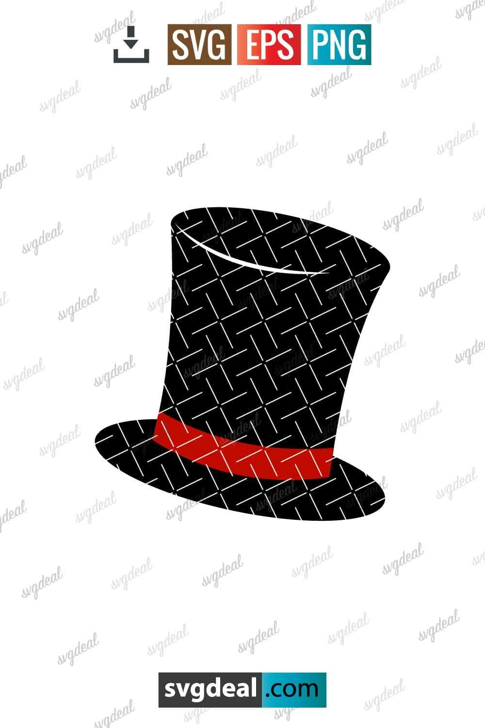 Free Top Hat Svg
