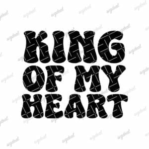 King Of My Heart Svg