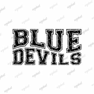Blue Devils Svg