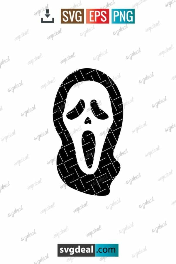 Scream Mask Svg