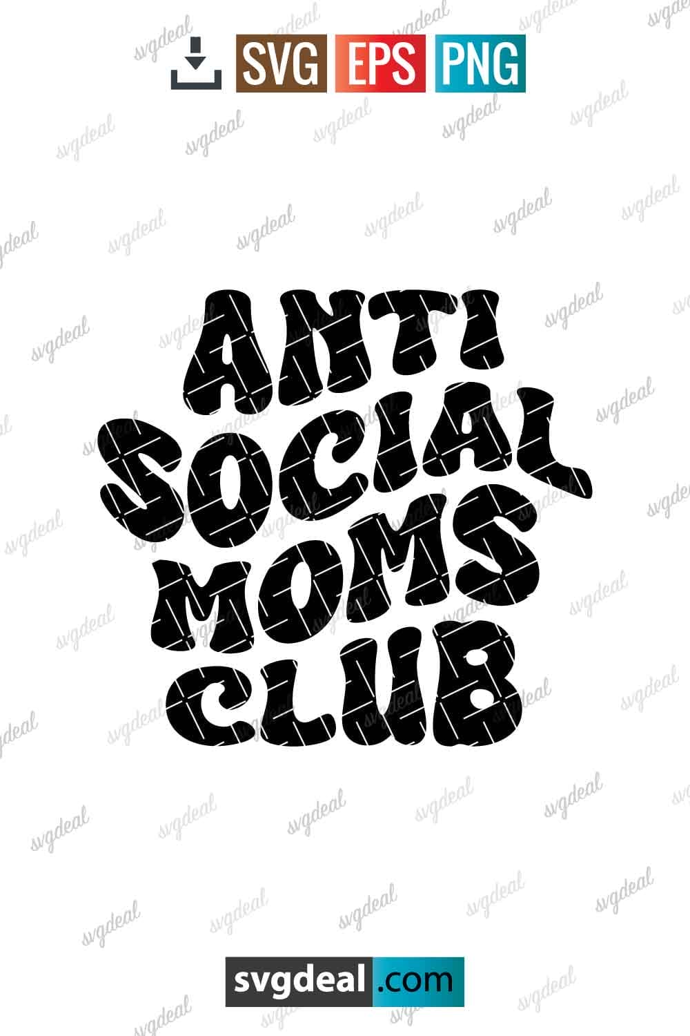 Free Anti Social Club Svg - SVGDeal.com