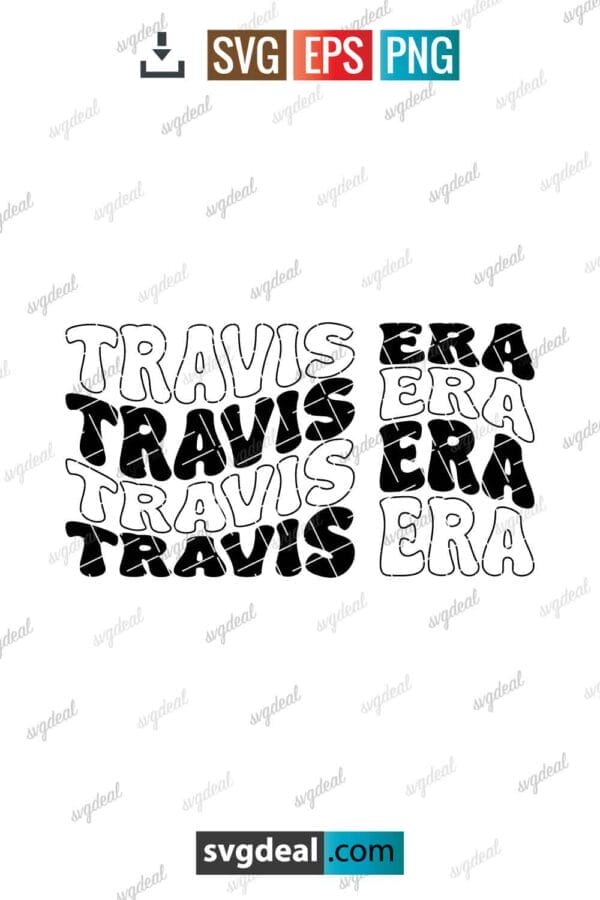 Travis Era Svg